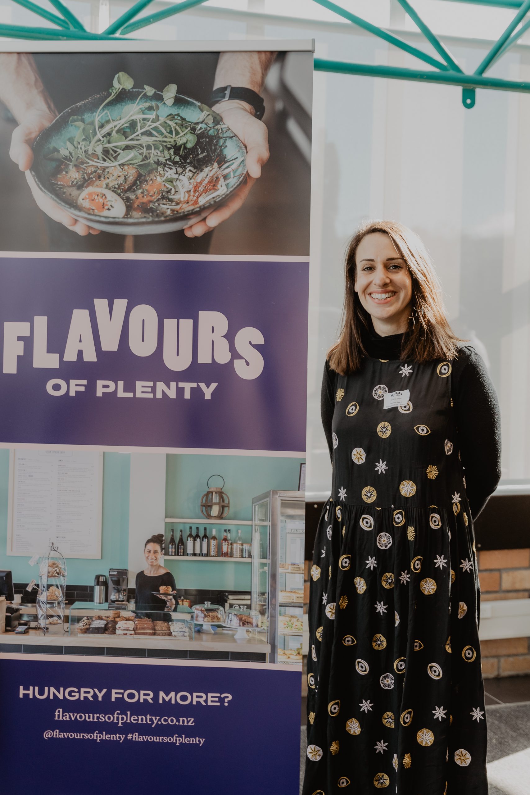 Stacey Jones of Kitchen Takeover at the launch of Flavours of Plenty